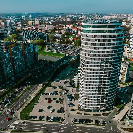 公寓 Panorama Capital Lily - 19 Pietro 热舒夫